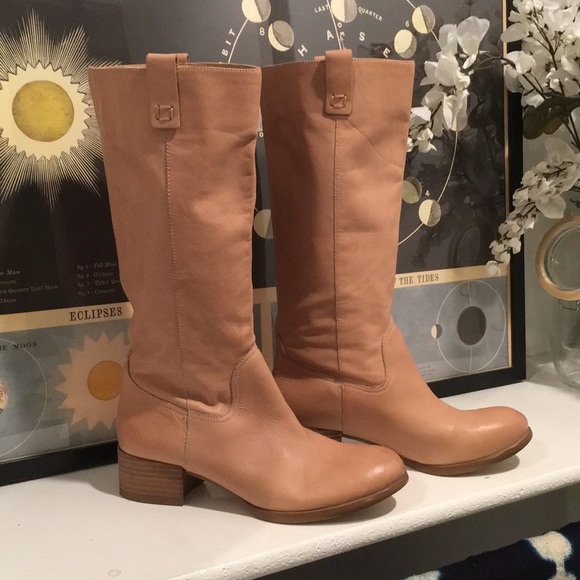 Light tan tall boots Clearance